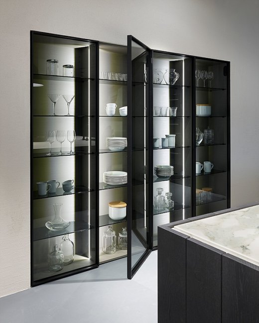 Custom Glass Display Cabinet Premium, Wall Mounted Display Cabinet Singapore
