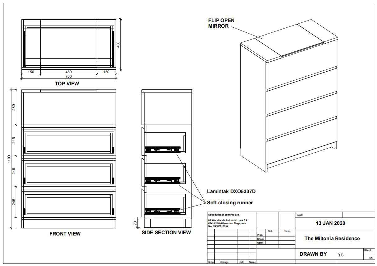 Custom Shop and Elevation Drawings