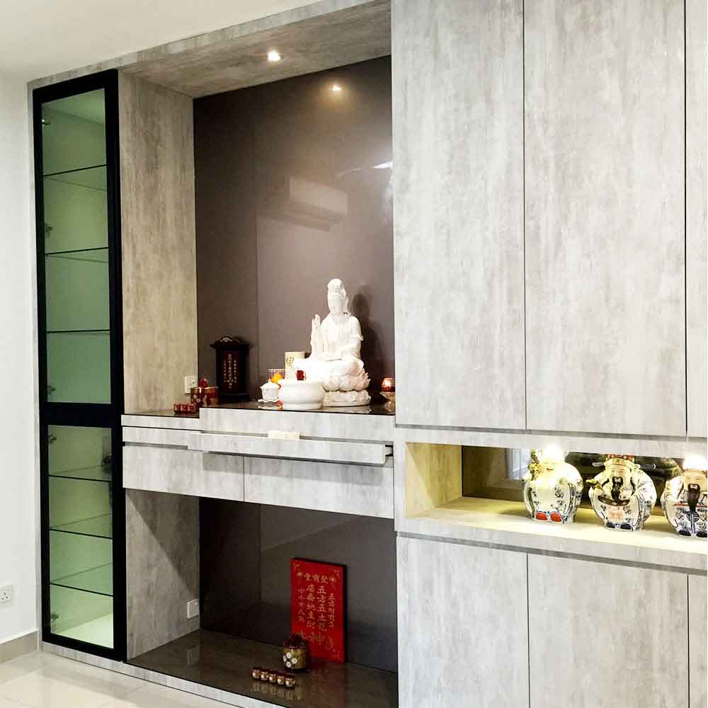 Prayer Cabinet in Singapore | Altar Cabinet - Speedy Decor