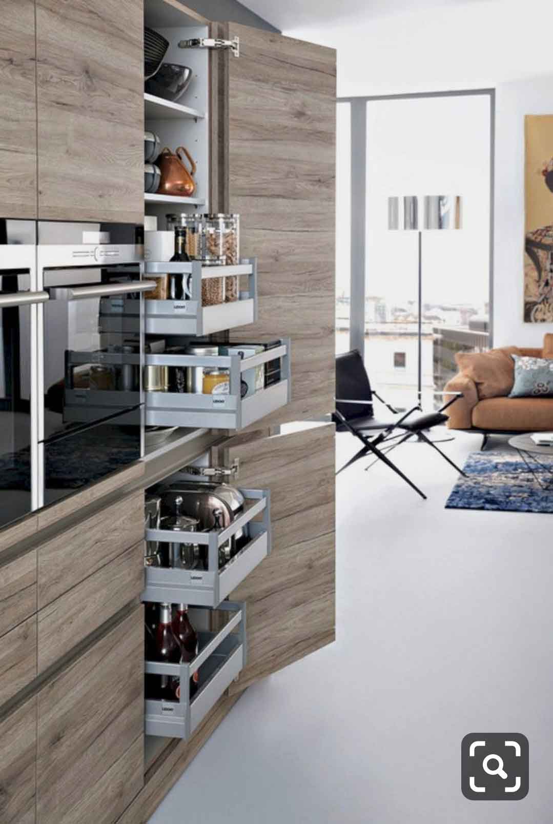 kitchen cabinet with premium hardware