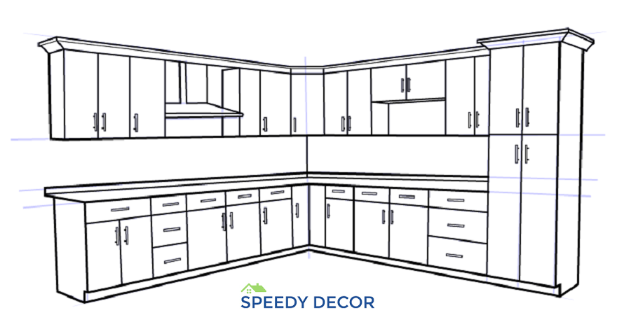 3D Kitchen Carbinet