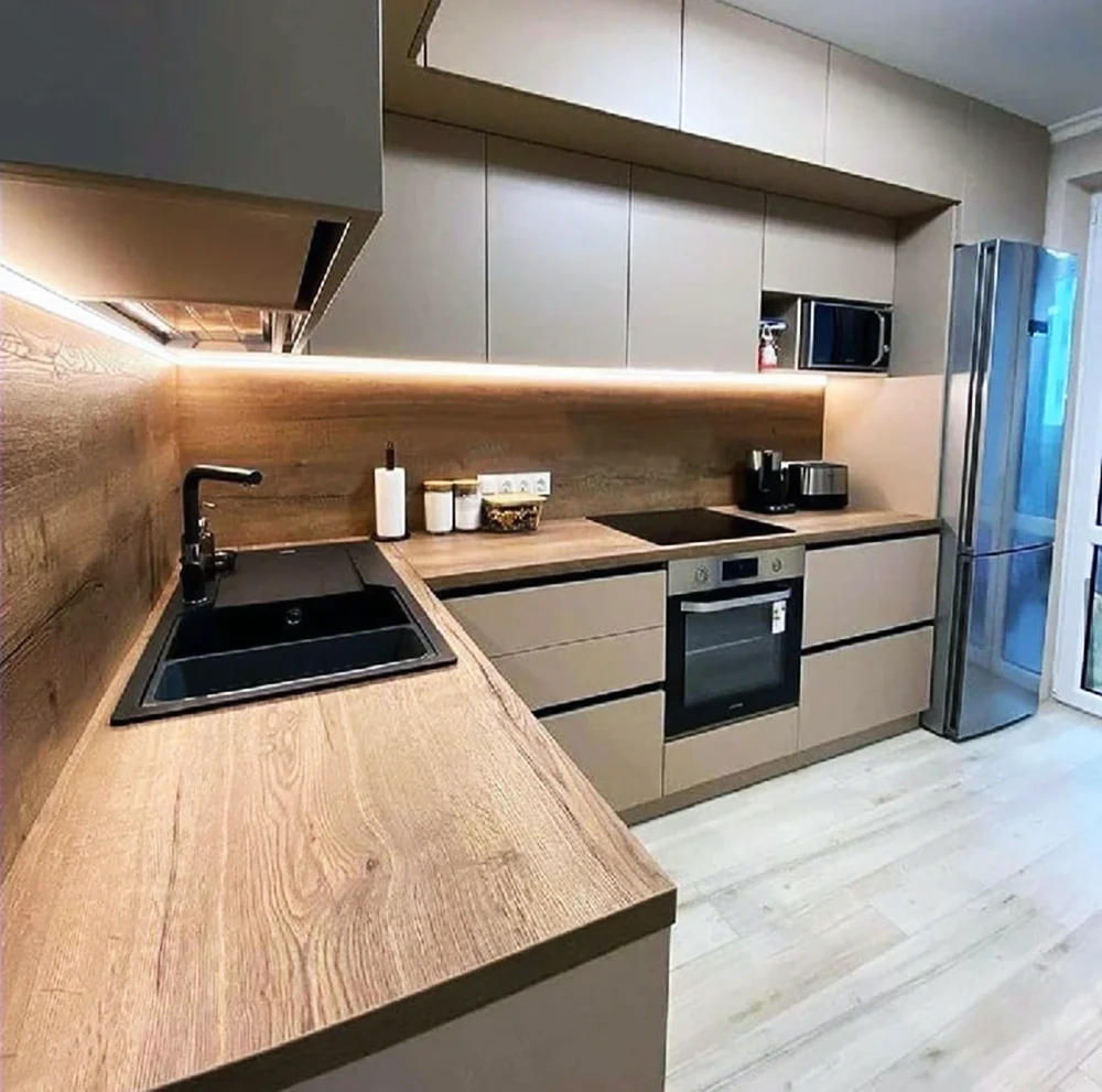 Kitchen Cabinet Dotless Led Design 2