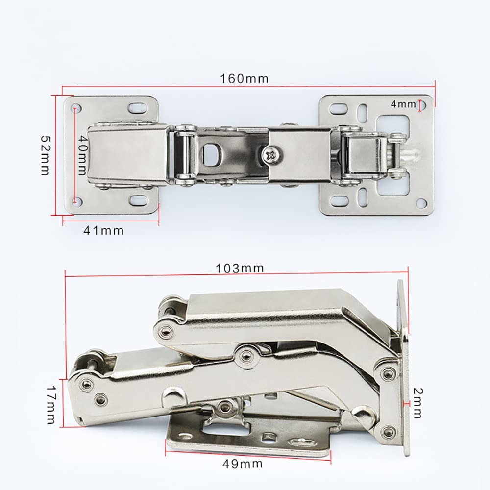 Hinges for 40mm Thick Cabinet Doors 4