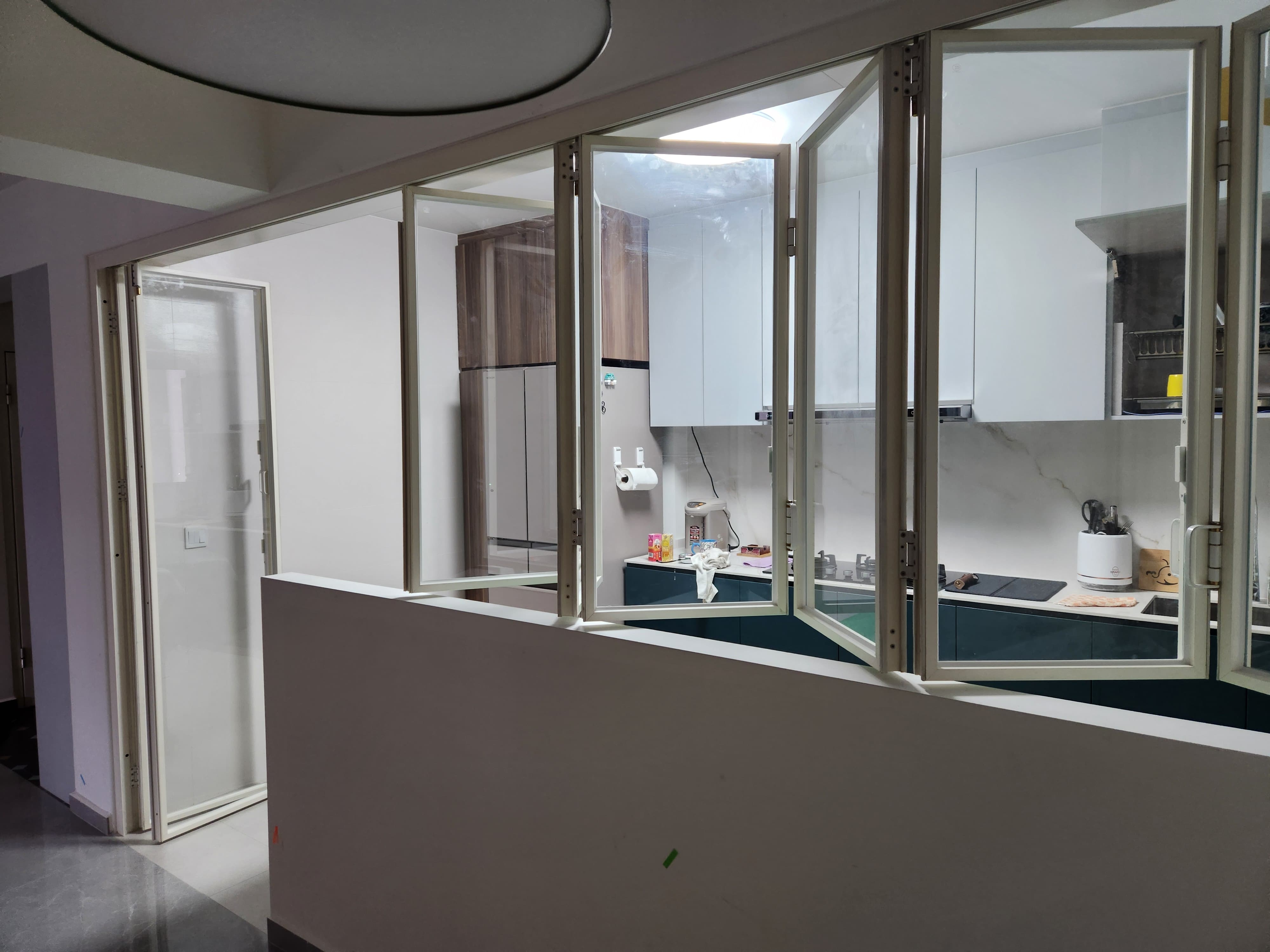Aluminum Folding Glass Door (62)