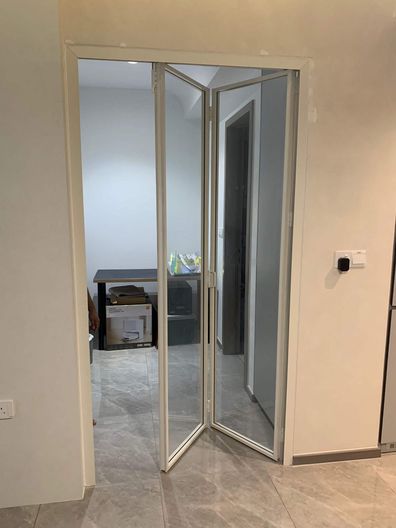 Aluminum Folding Glass Door (69)