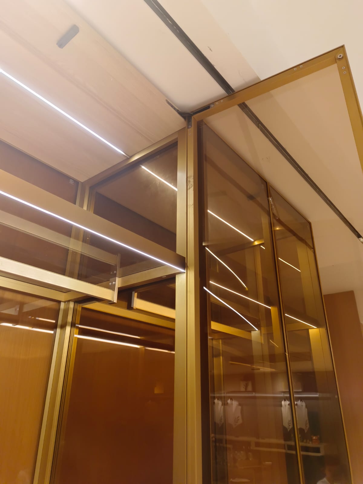 Customized glass display cabinet (143)