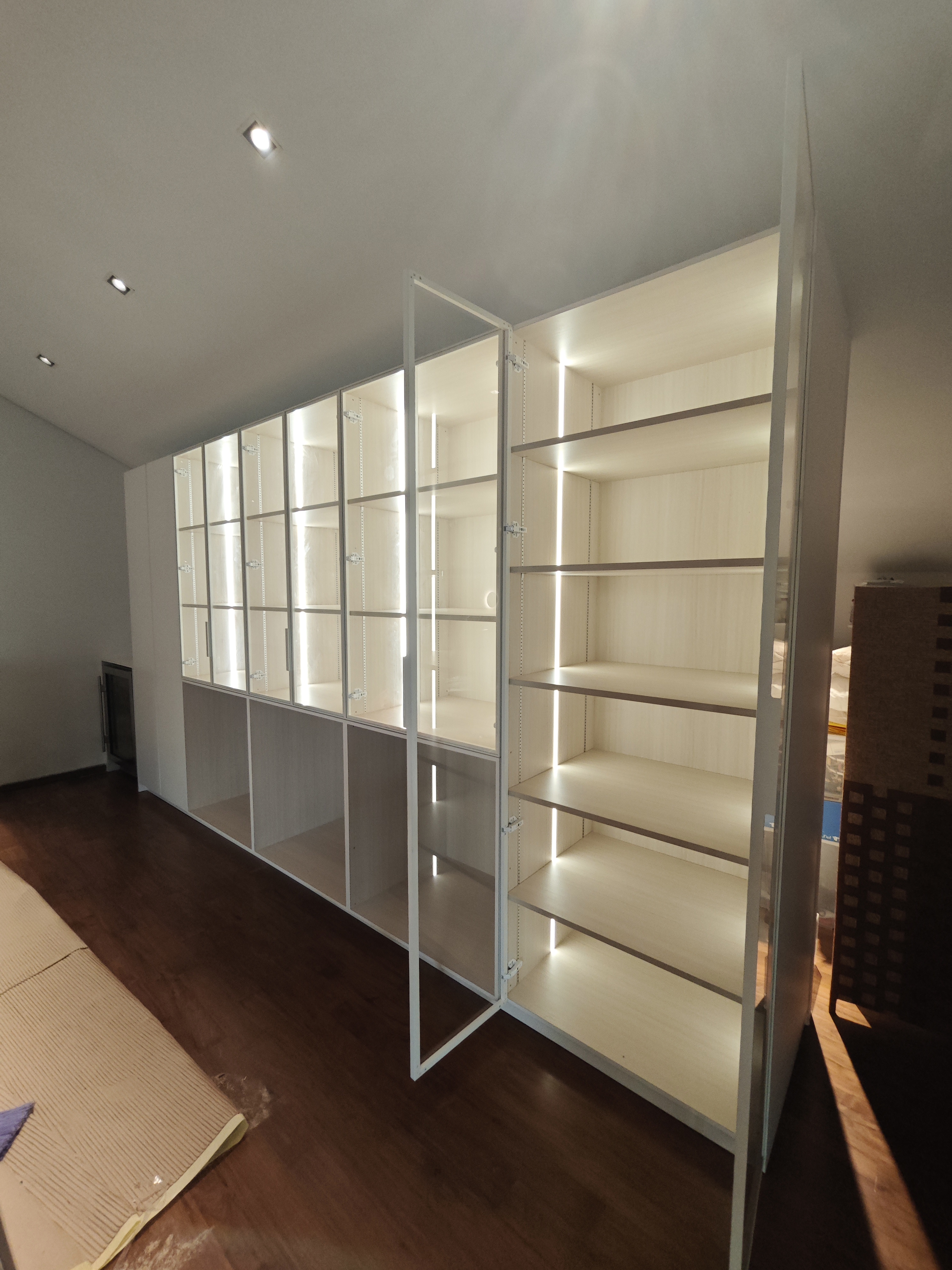 Customized glass display cabinet (225)