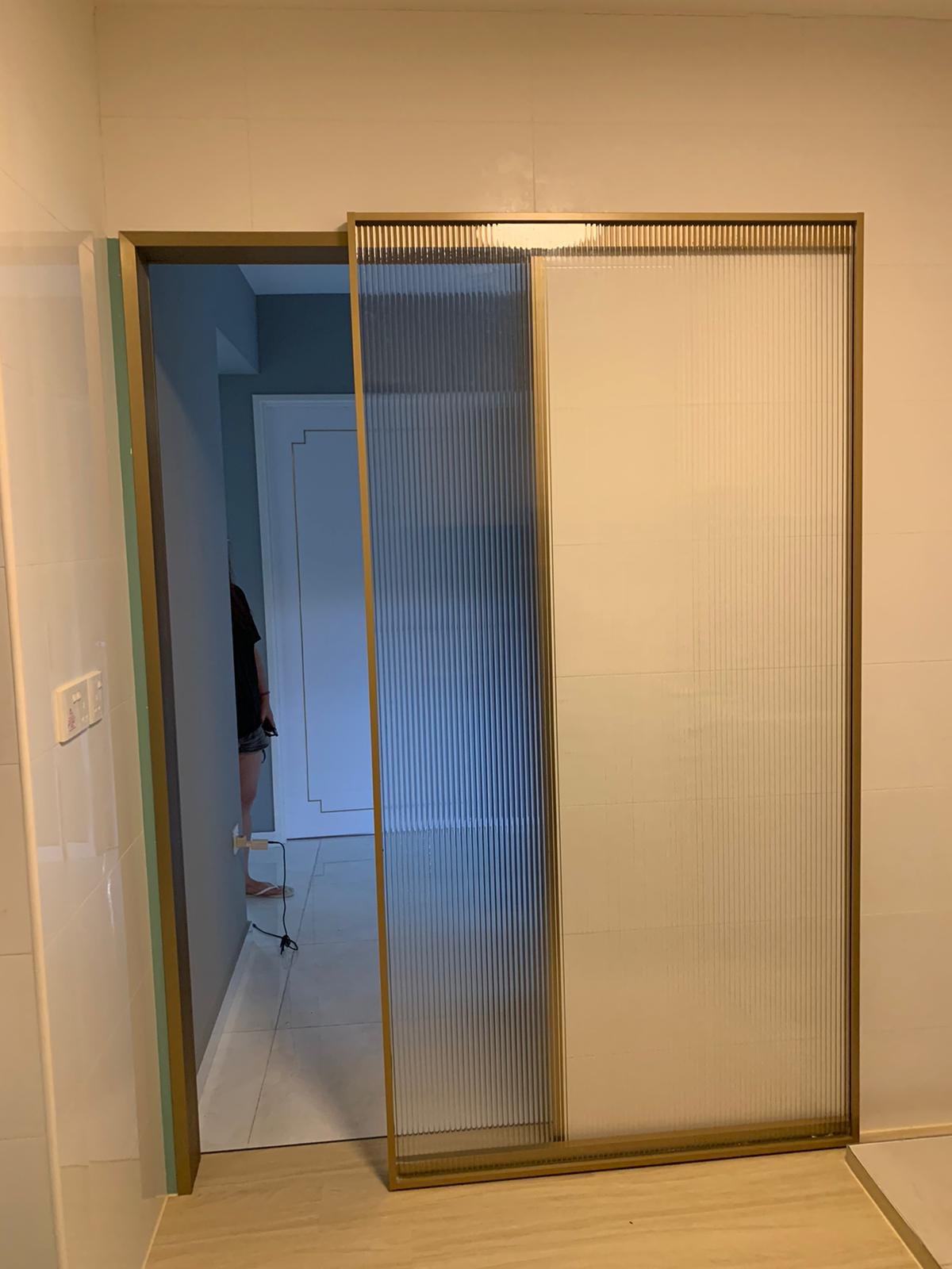 Track Free Sliding Glass Door (26)