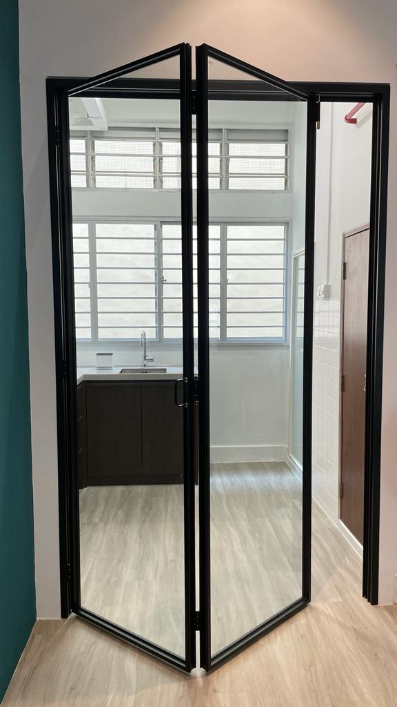 Aluminum Folding Glass Door (19)