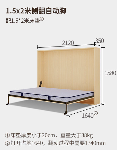 Size Queen Bed H 1