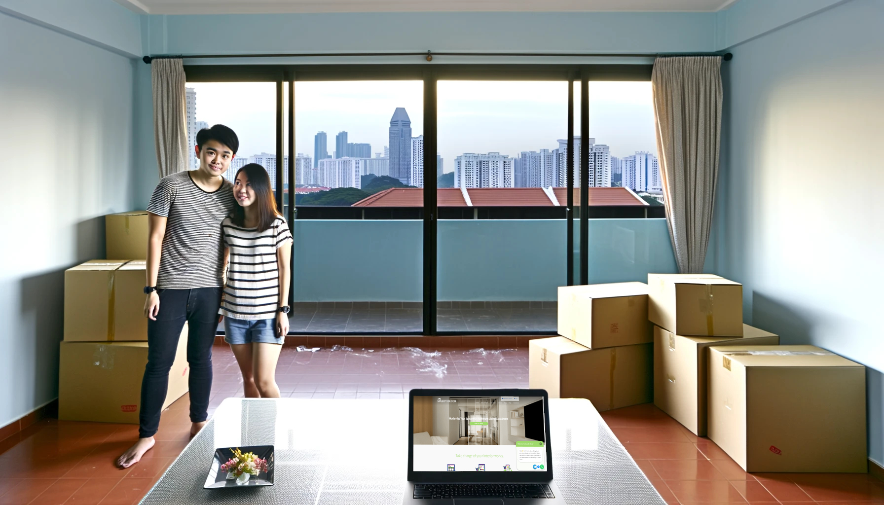 Budget-Friendly-Interior-Design-For-BTO-HDB-Flat-Couple's-Journey