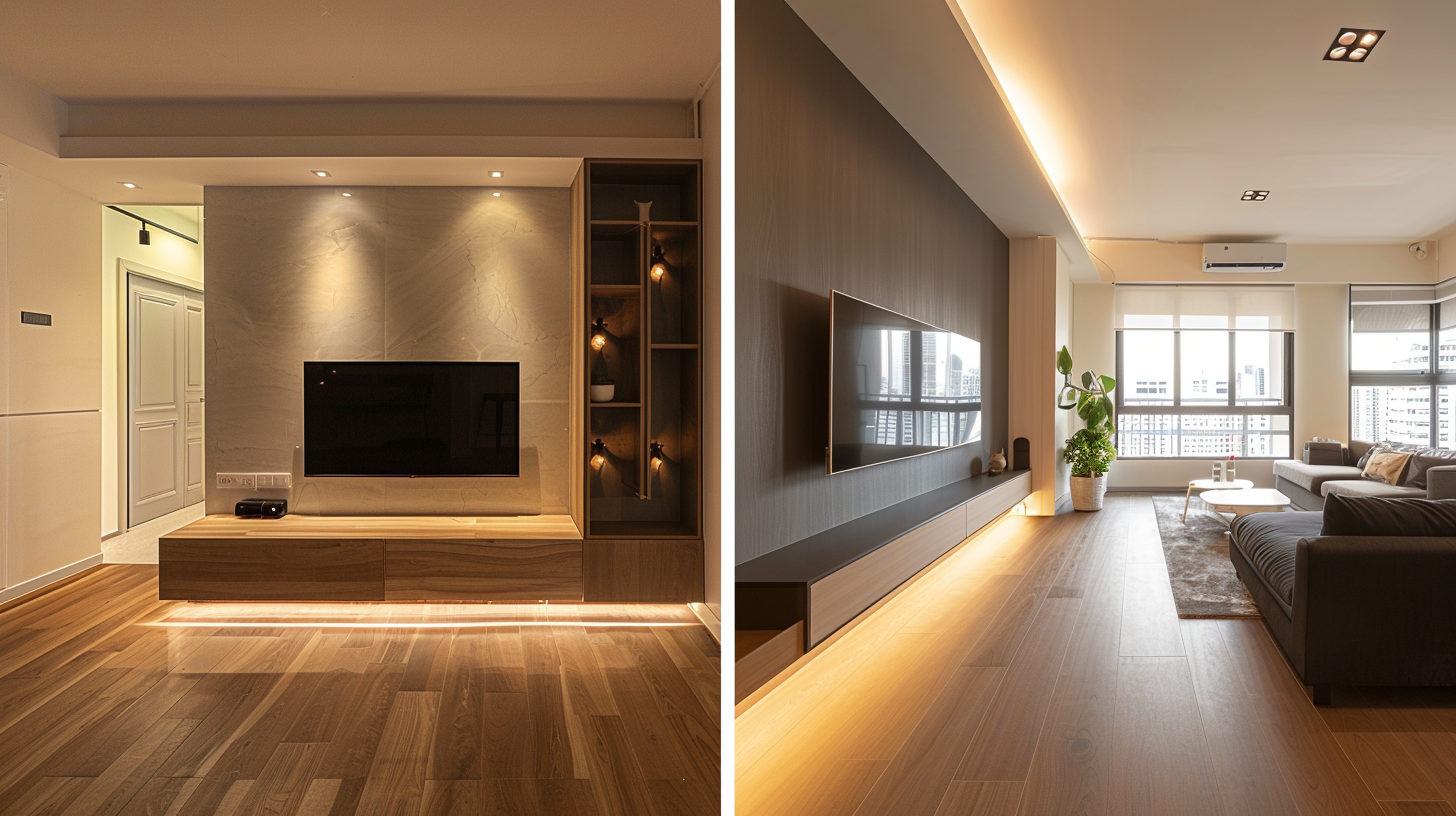 Condo Before and After Renovation Singapore