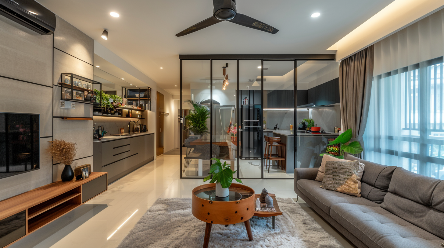 Open Concept Condo Layout Singapore
