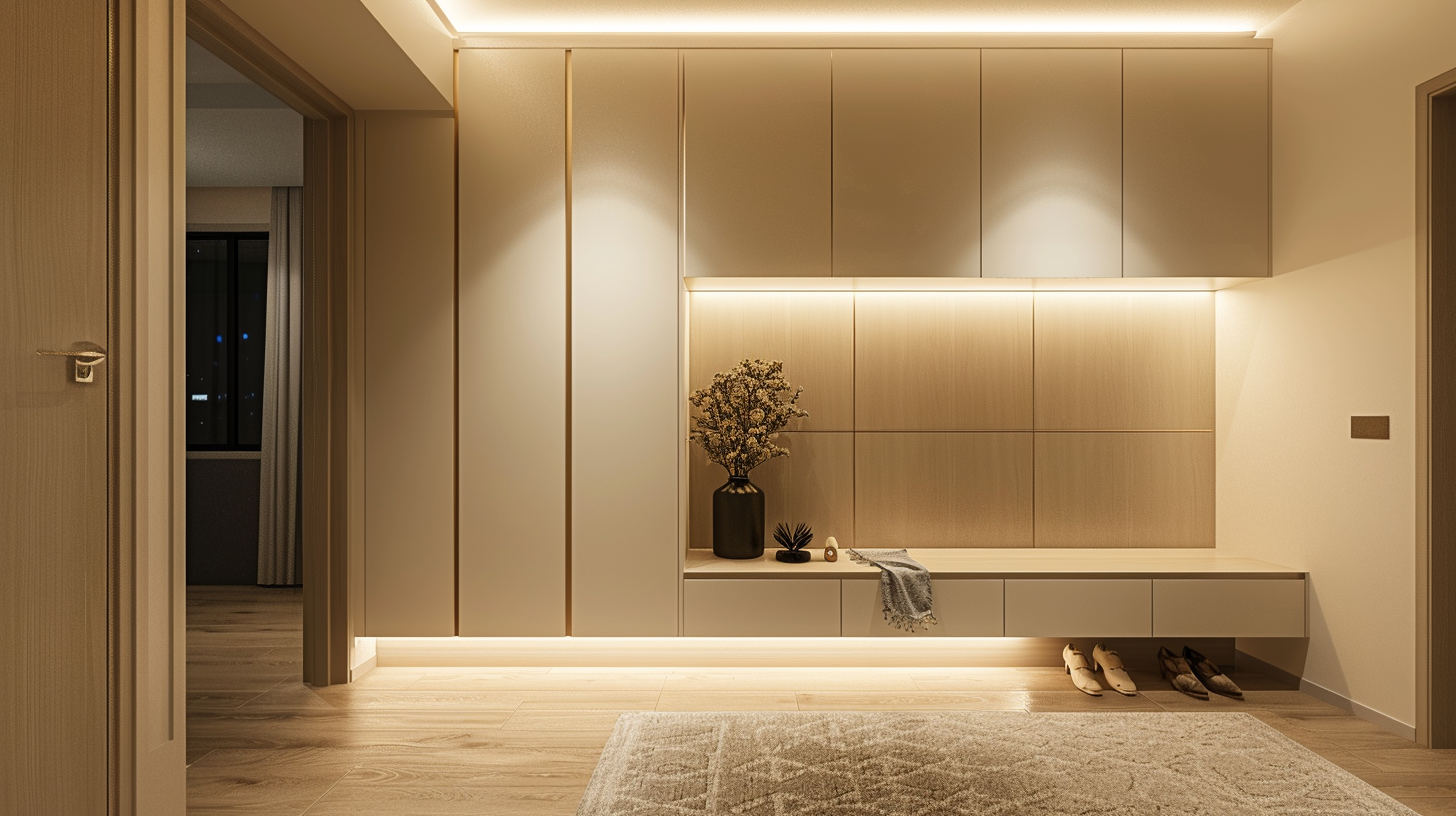 Singapore Resale Condo Built In Carpentry Storage