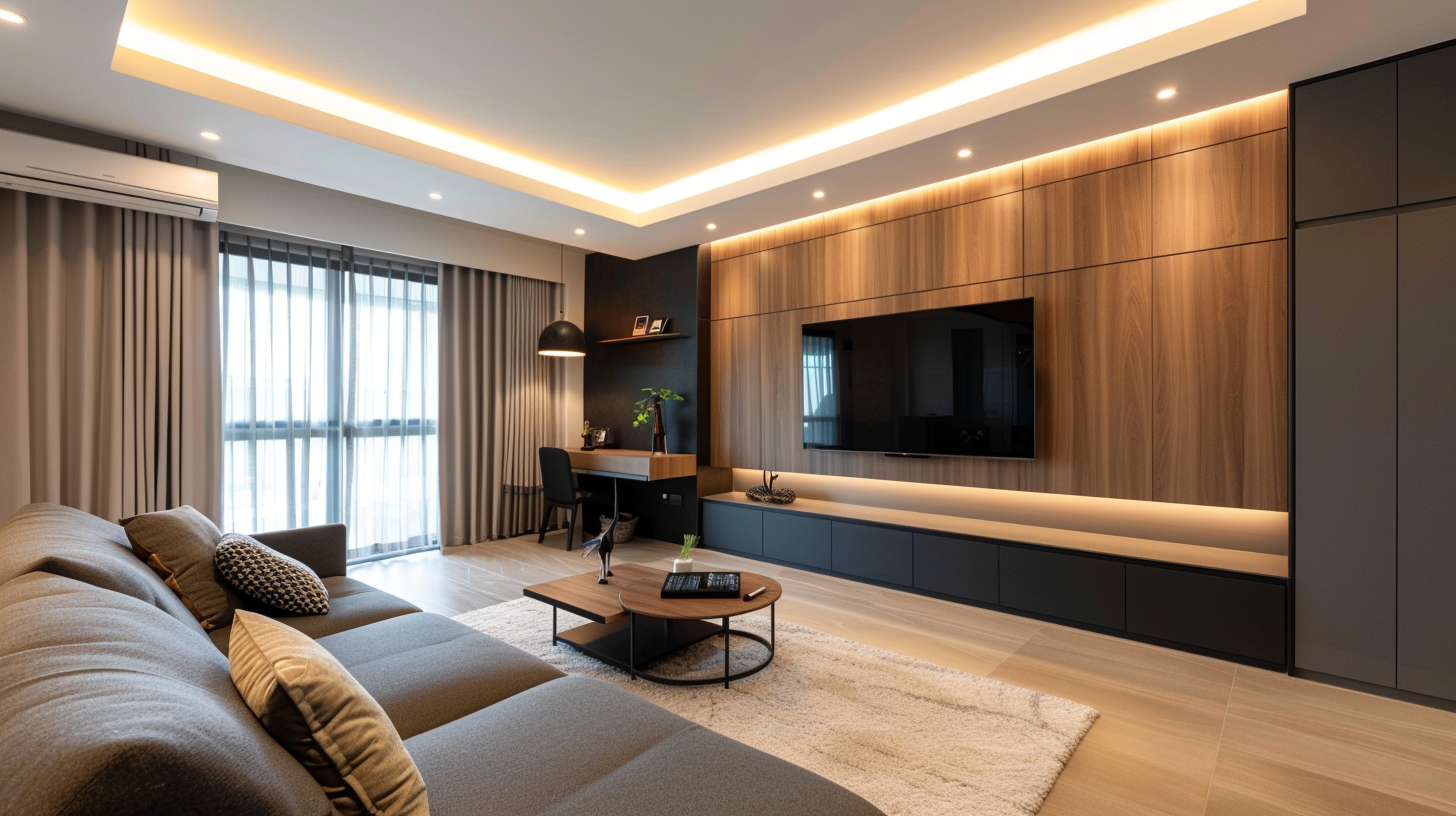 resale-condo-renovation-living-room-electrical-wiring