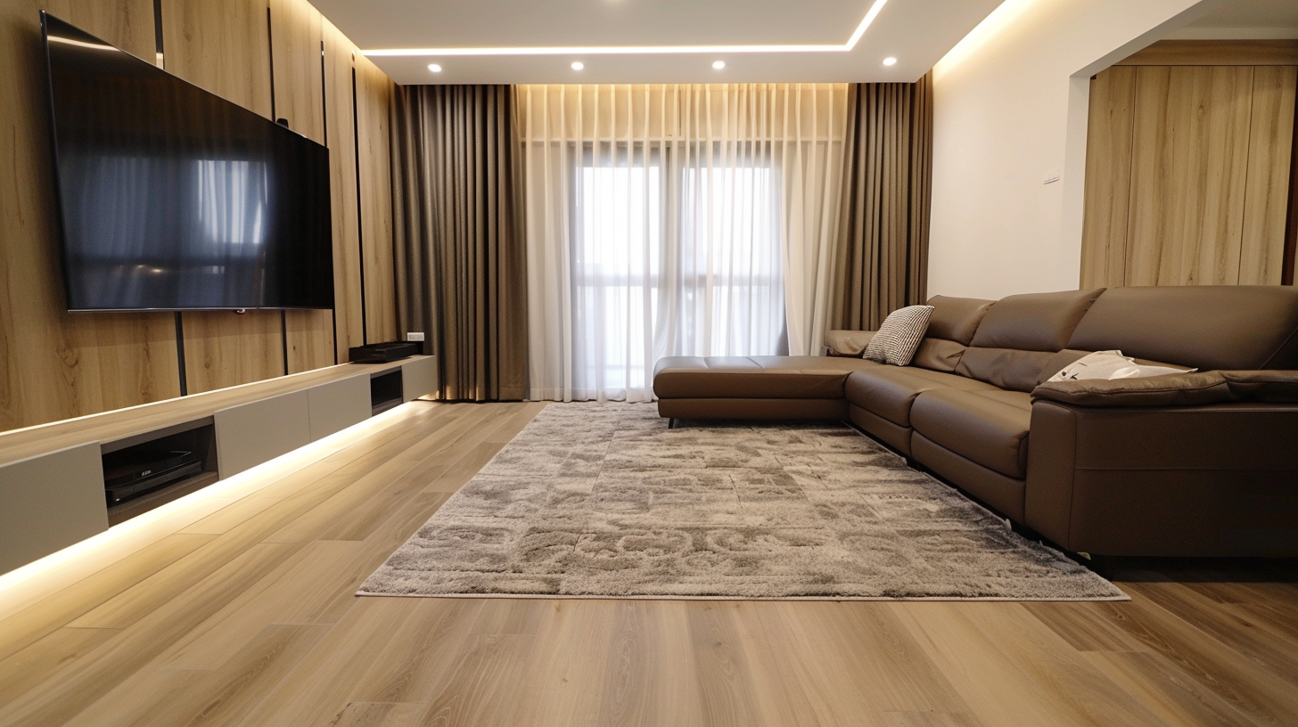 Singapore Resale Condo Renovation Modern Living Room