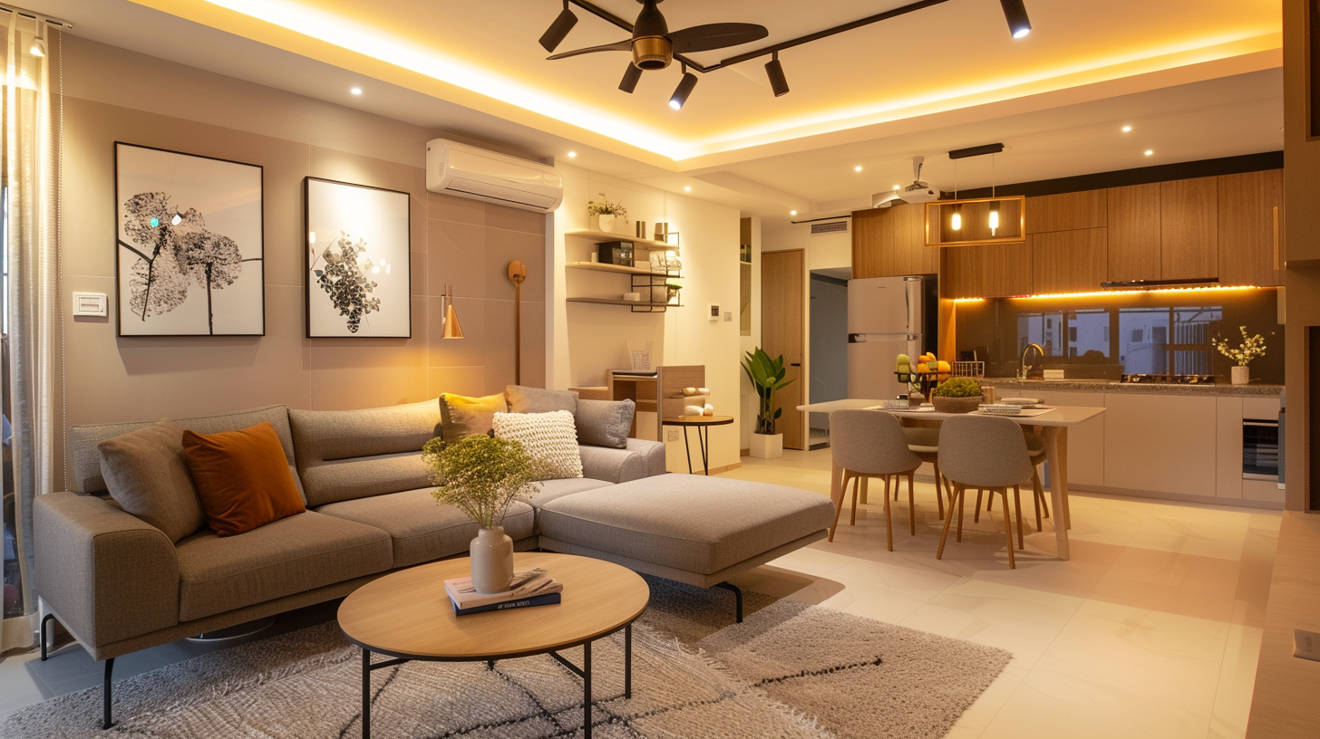 Resale HDB Renovation Singapore Finished Home