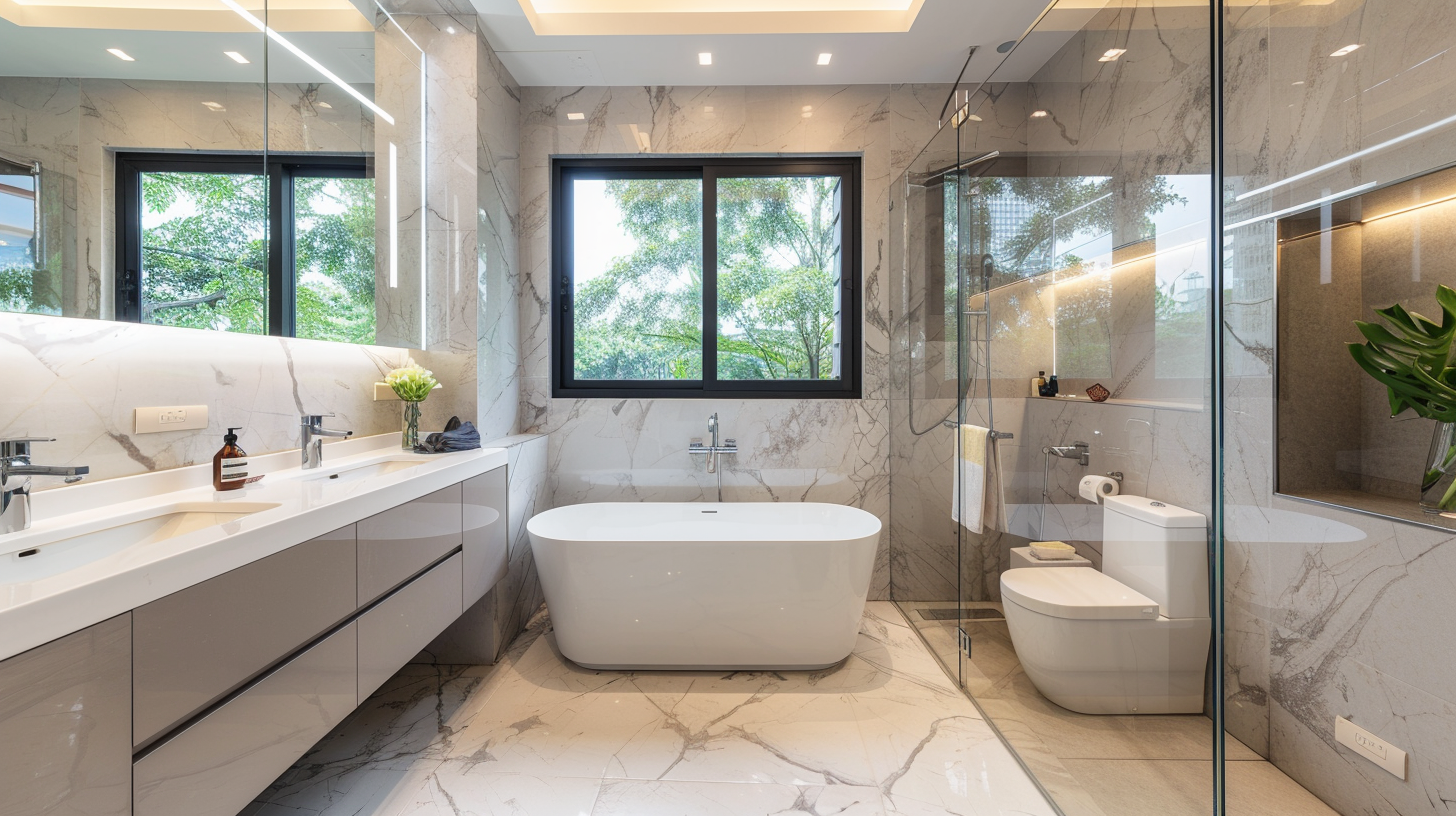Singapore landed house bathroom renovation