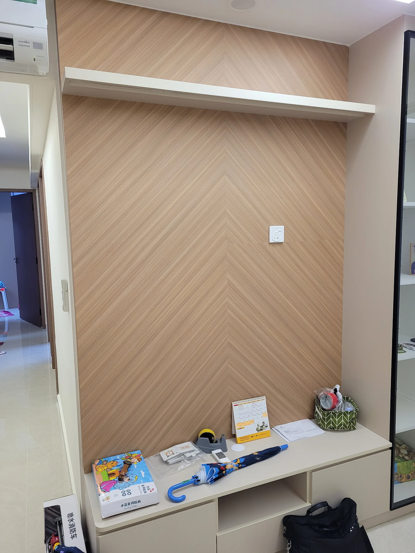 tv-console-wall