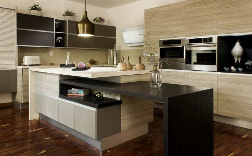 modern kitchen interior